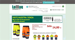 Desktop Screenshot of lomaqherramienta.es