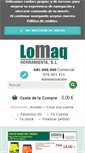 Mobile Screenshot of lomaqherramienta.es